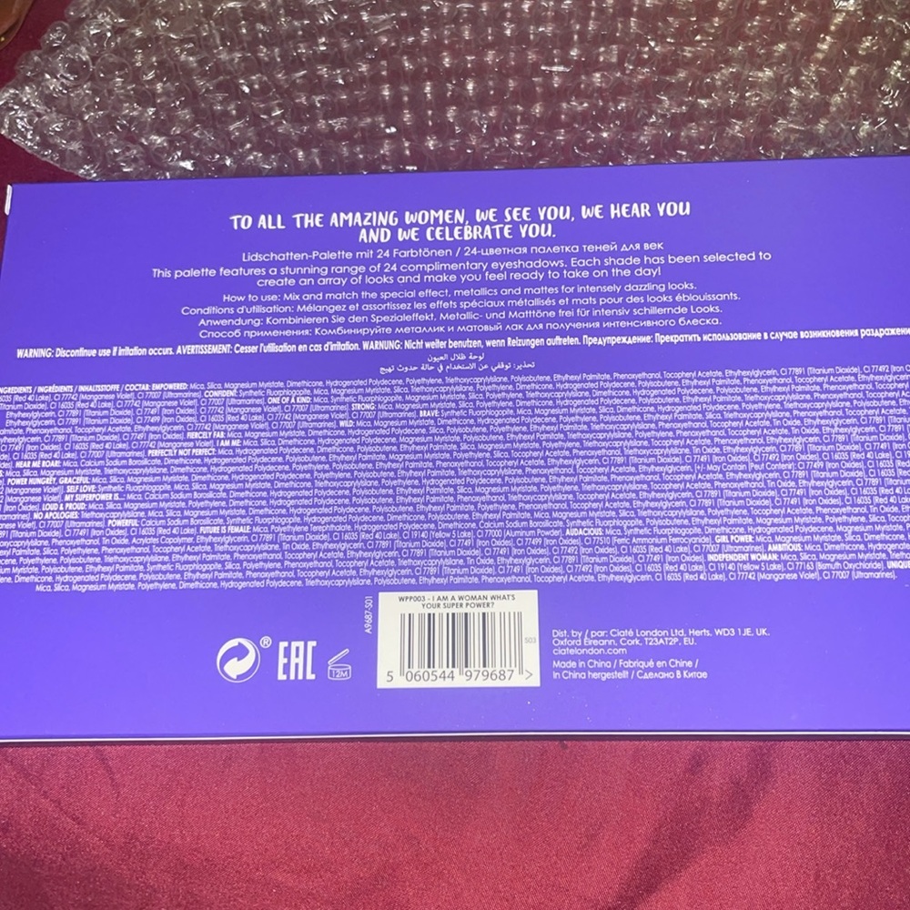 CIATÉ LONDON
I Am Woman 24 Shade Eyeshadow Palette V2 - Picture 11 of 11